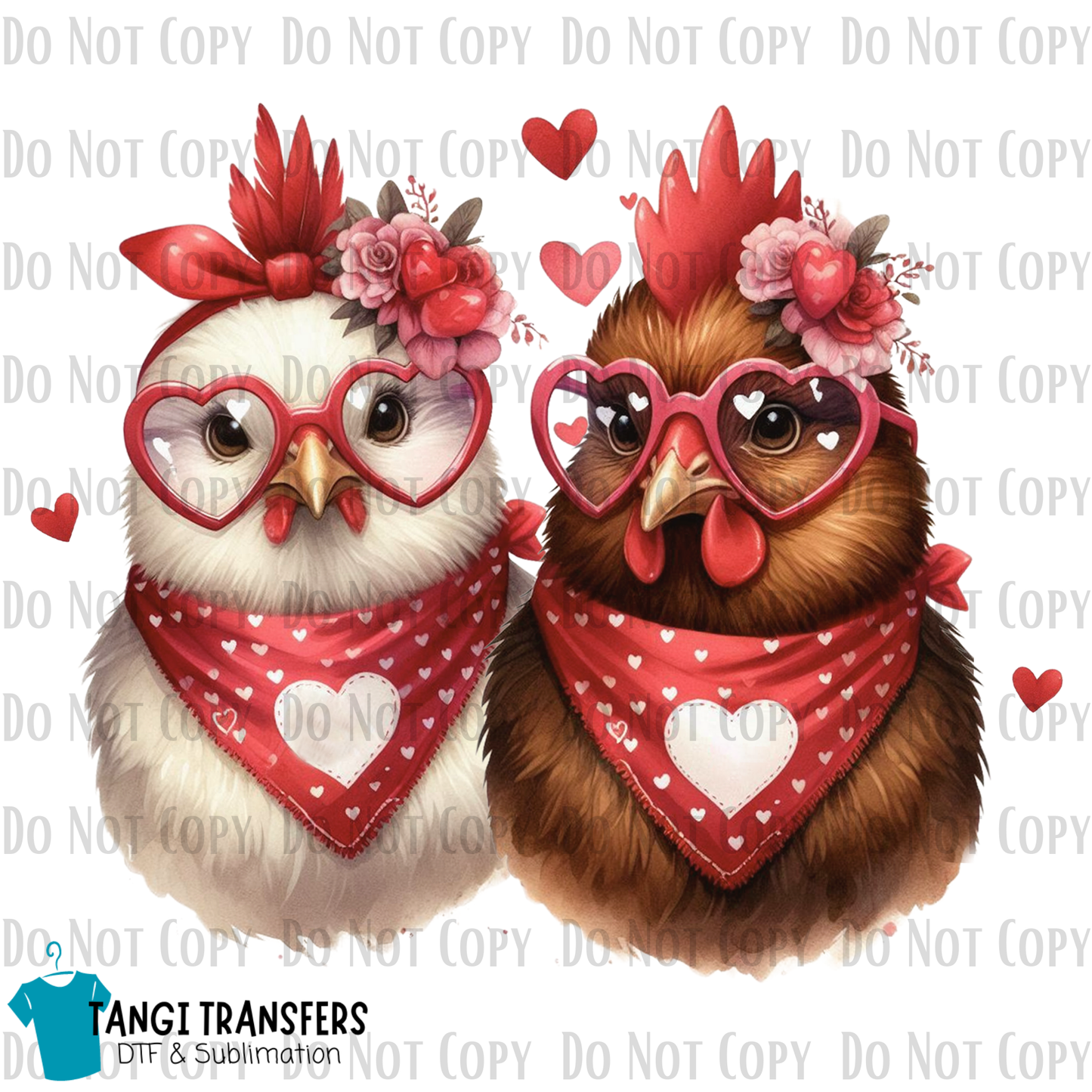 Valentines Chickens